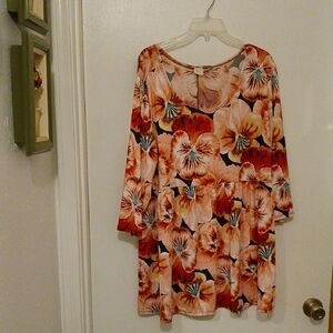 Floral Print Women's Top
